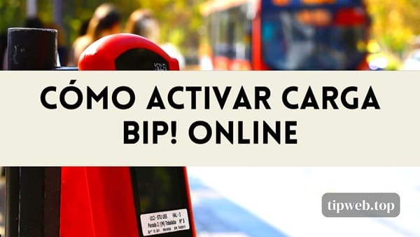 Cómo activar carga Bip! desde El Celular en Chile